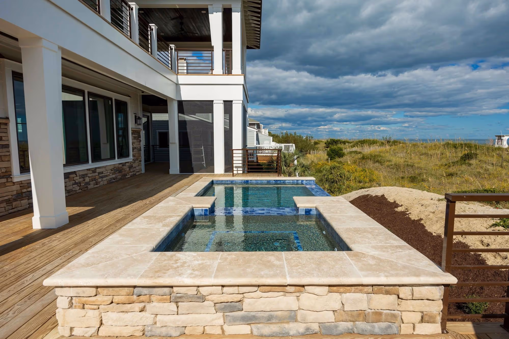 Custom Pool in Wrightsville Beach, NC