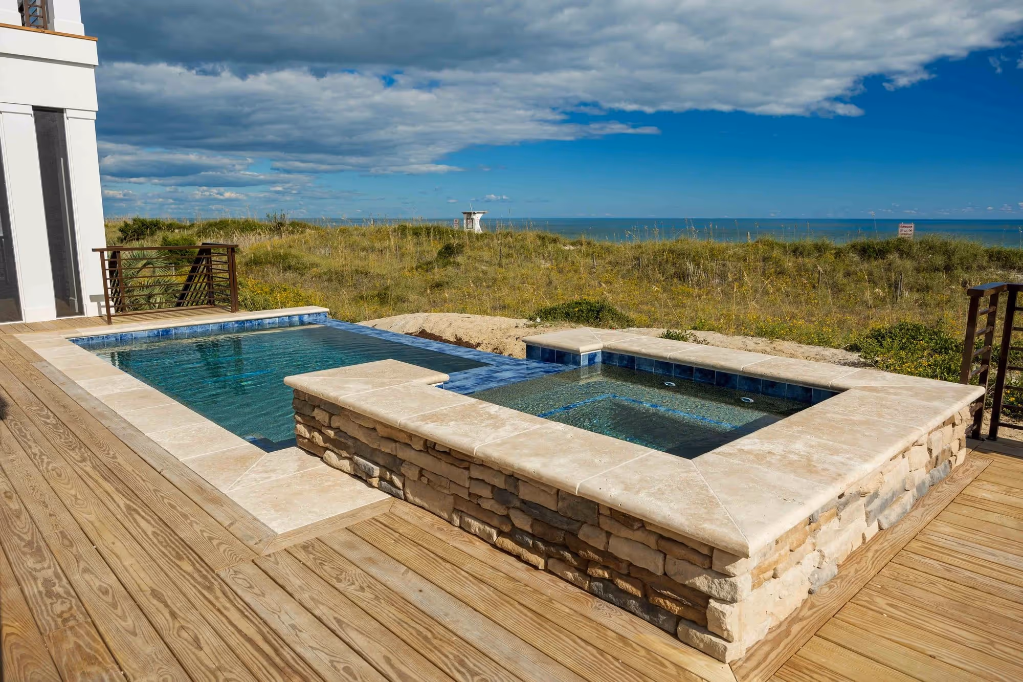 Custom Pool in Wrightsville Beach, NC