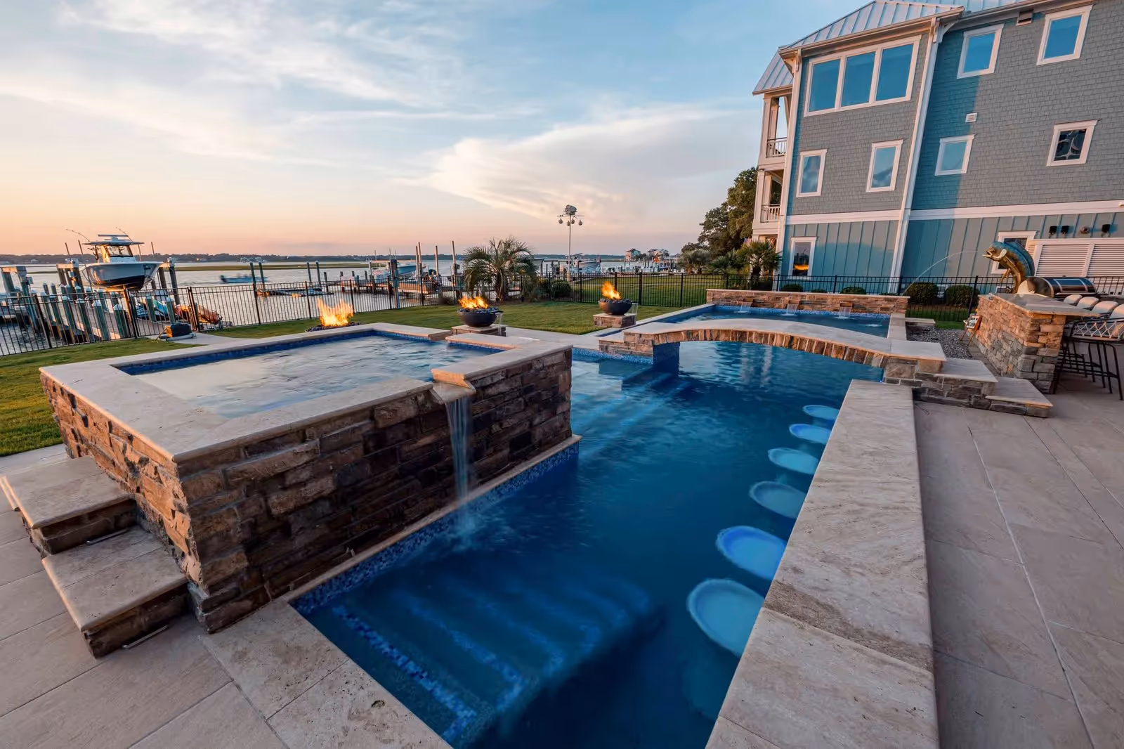 Custom Pool in Surf City, NC