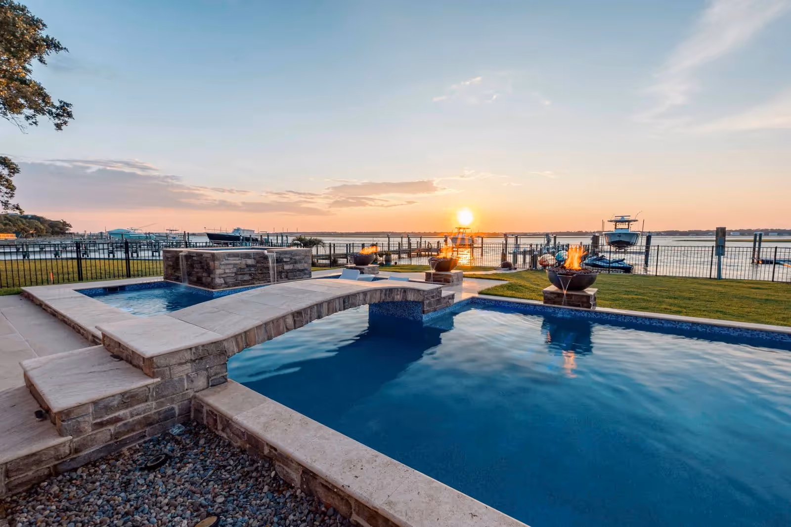 Custom Pool in Surf City, NC