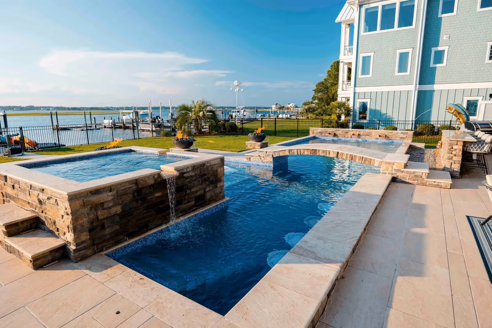 Custom Pool in Surf City, NC