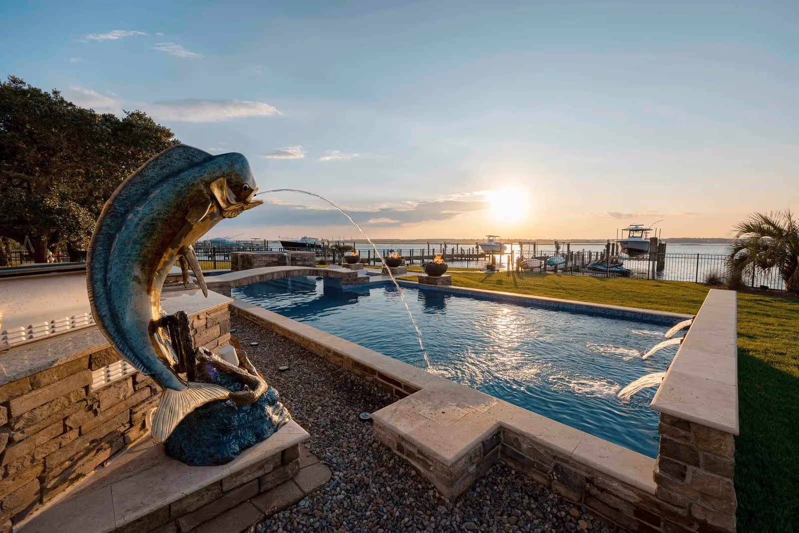 Custom Pool in Surf City, NC