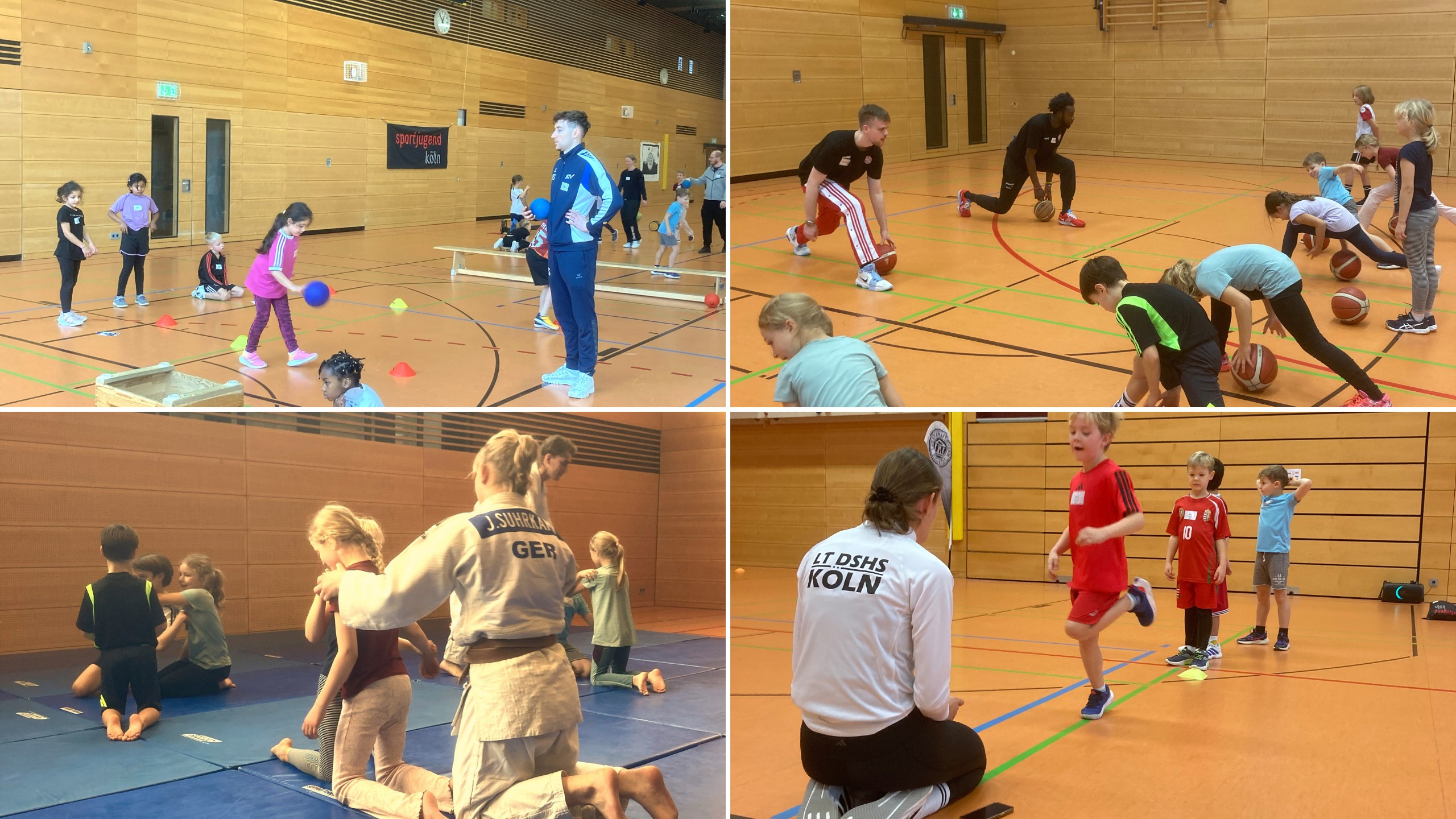 Bewegungsfreude pur beim 6. Talente-Tag des Projekts "Sportplatz Kommune"