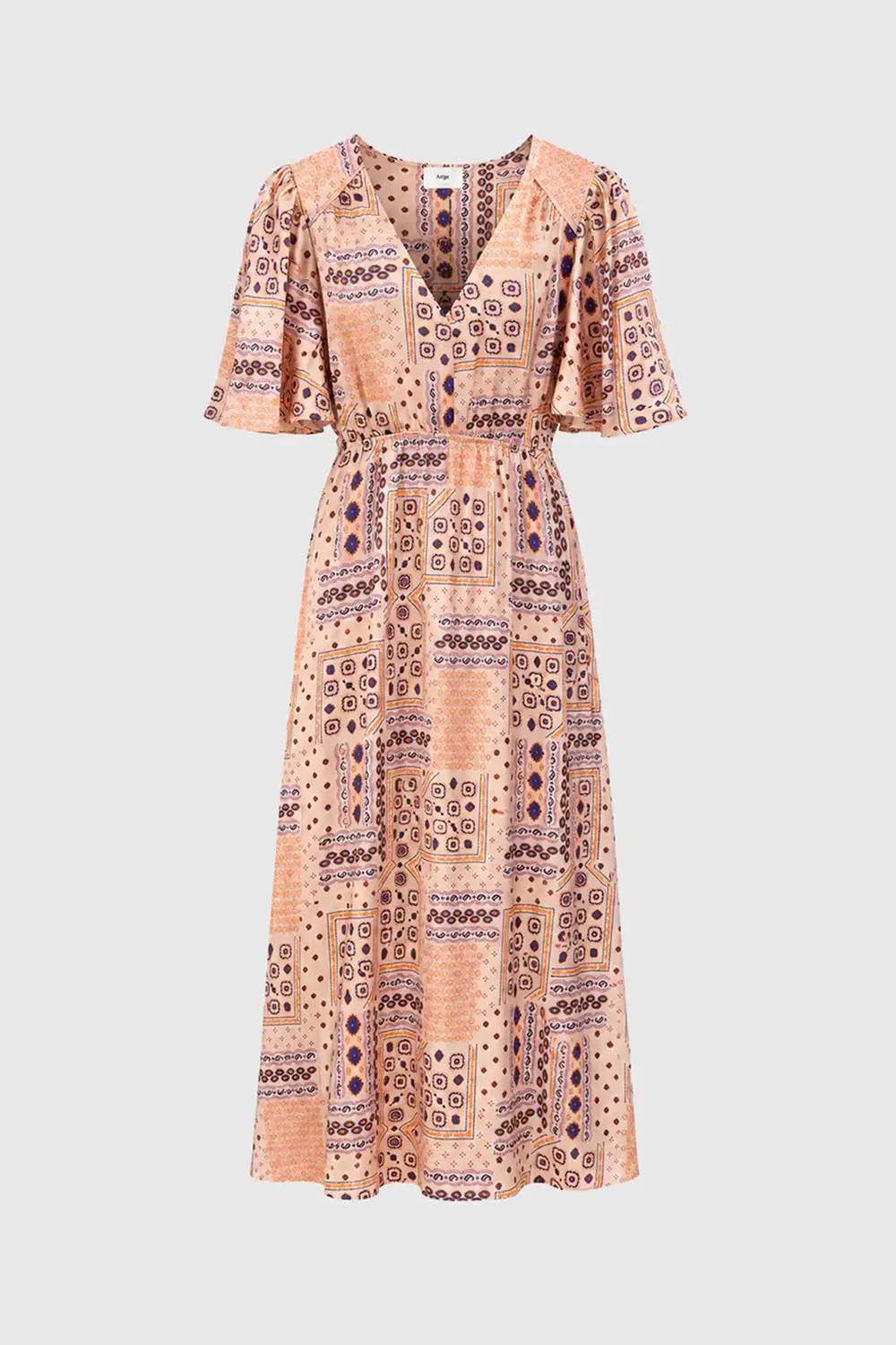 Blanka Dress - Soft Apricot