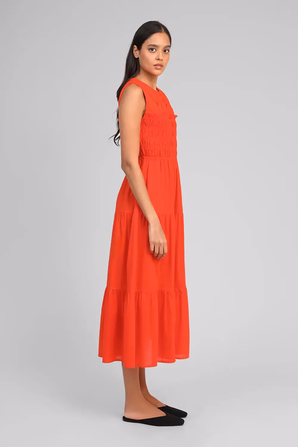 Dama Dress - Warm Orange