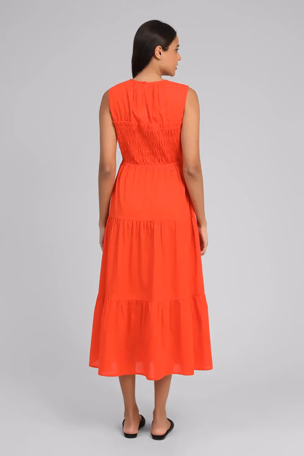 Dama Dress - Warm Orange