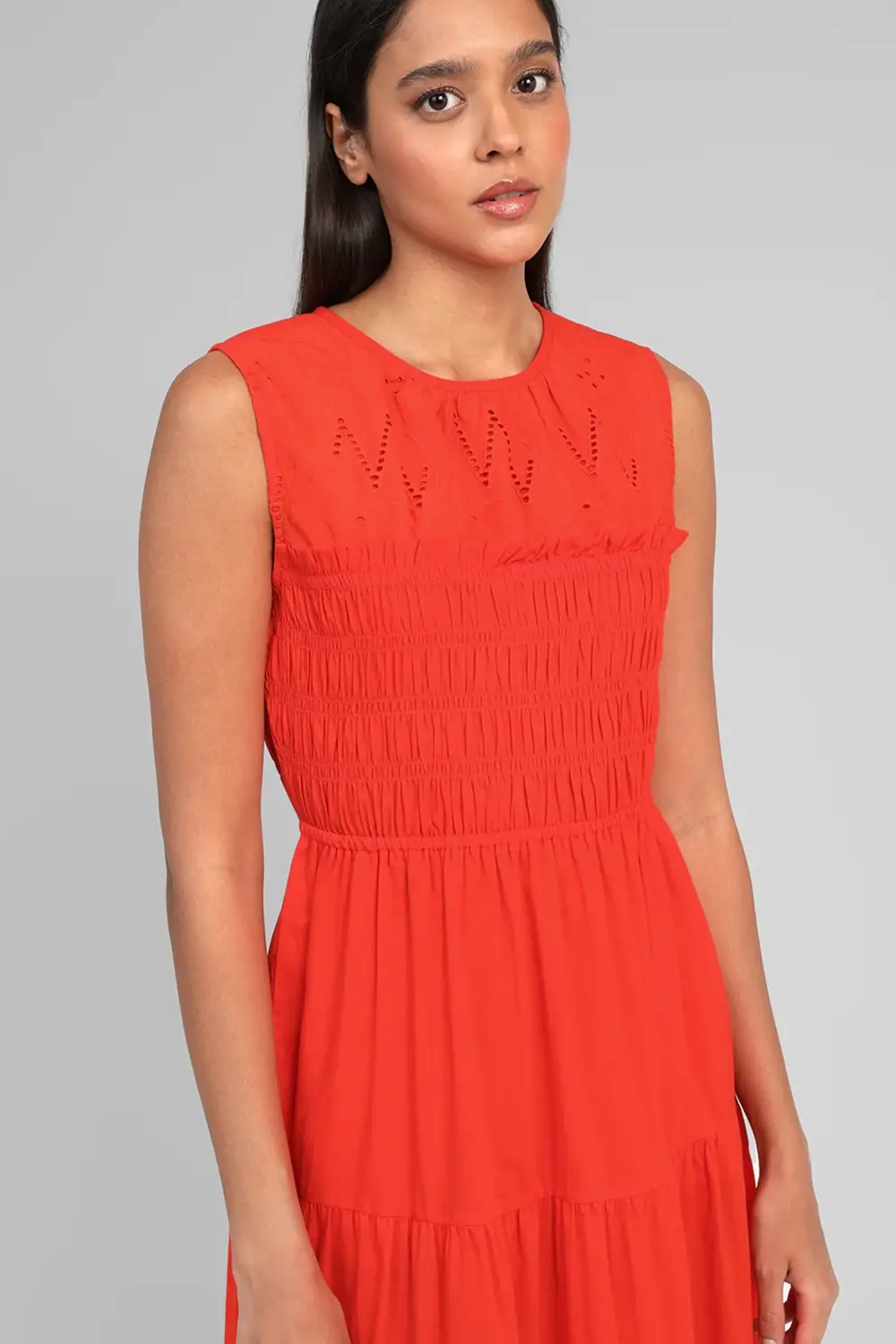 Dama Dress - Warm Orange