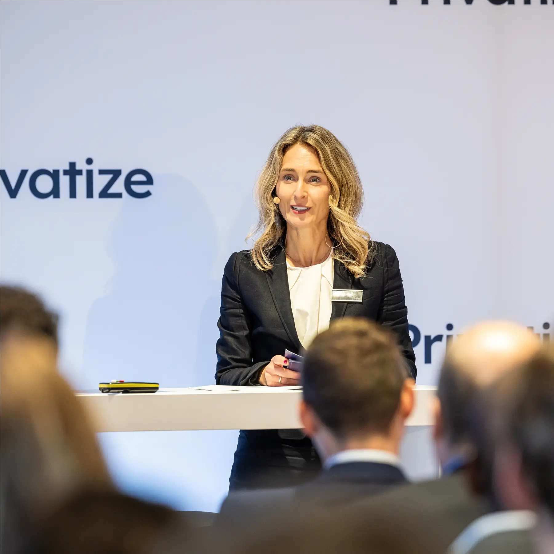 Andrea Vathjespeaking about ELTIFs and the future of Private Markets at the Privatize Private Markets Summit. 