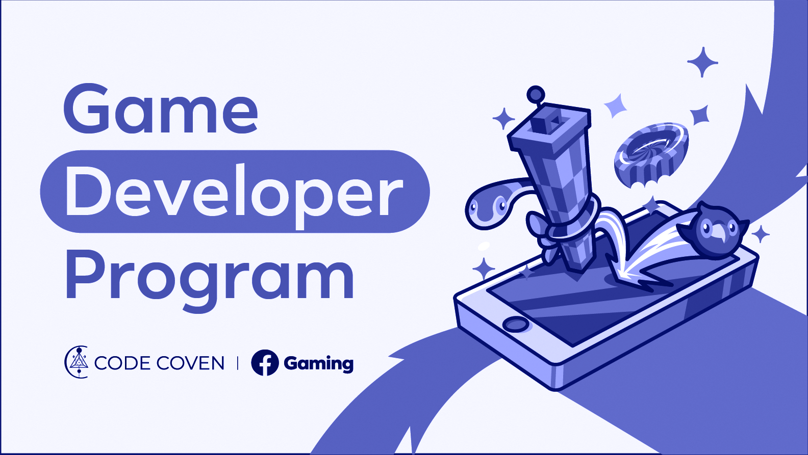 Code Coven's Game Developer Program Banner
