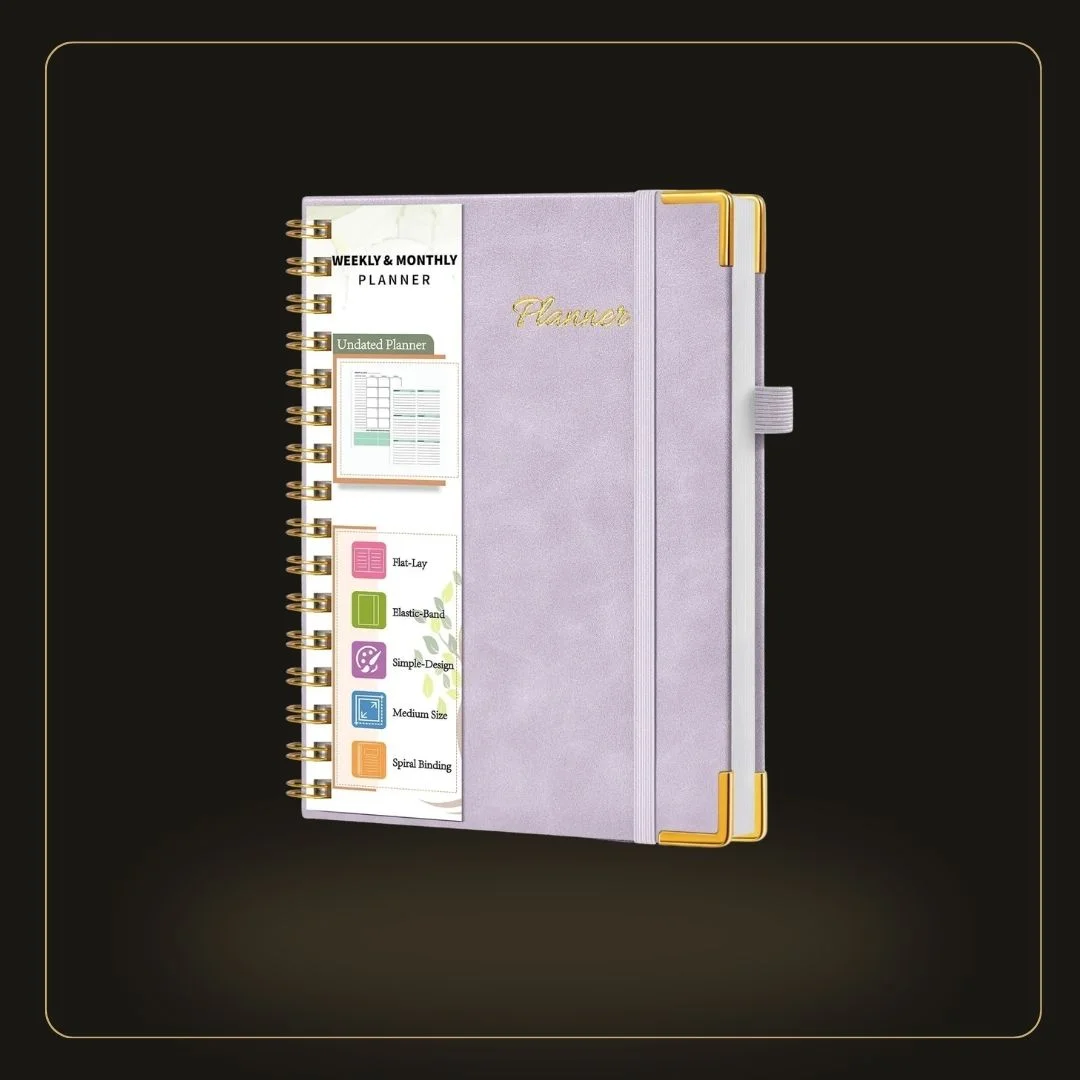 Hadley Designs Spiral Weekly Planner Undated