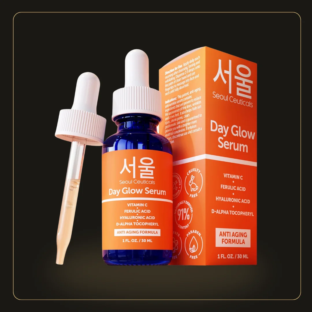 SeoulCeuticals 20% Vitamin C Serum for Face + CE Ferulic