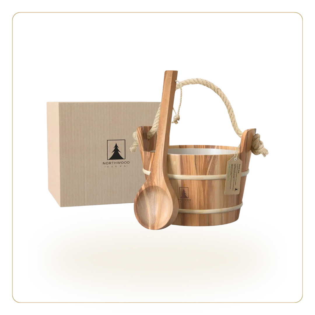 Northwood Cedar Bucket and Ladle Set