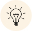 Lightbulb icon symbolizing ADHD education, awareness, and testing information from Find Focus Now clinic.