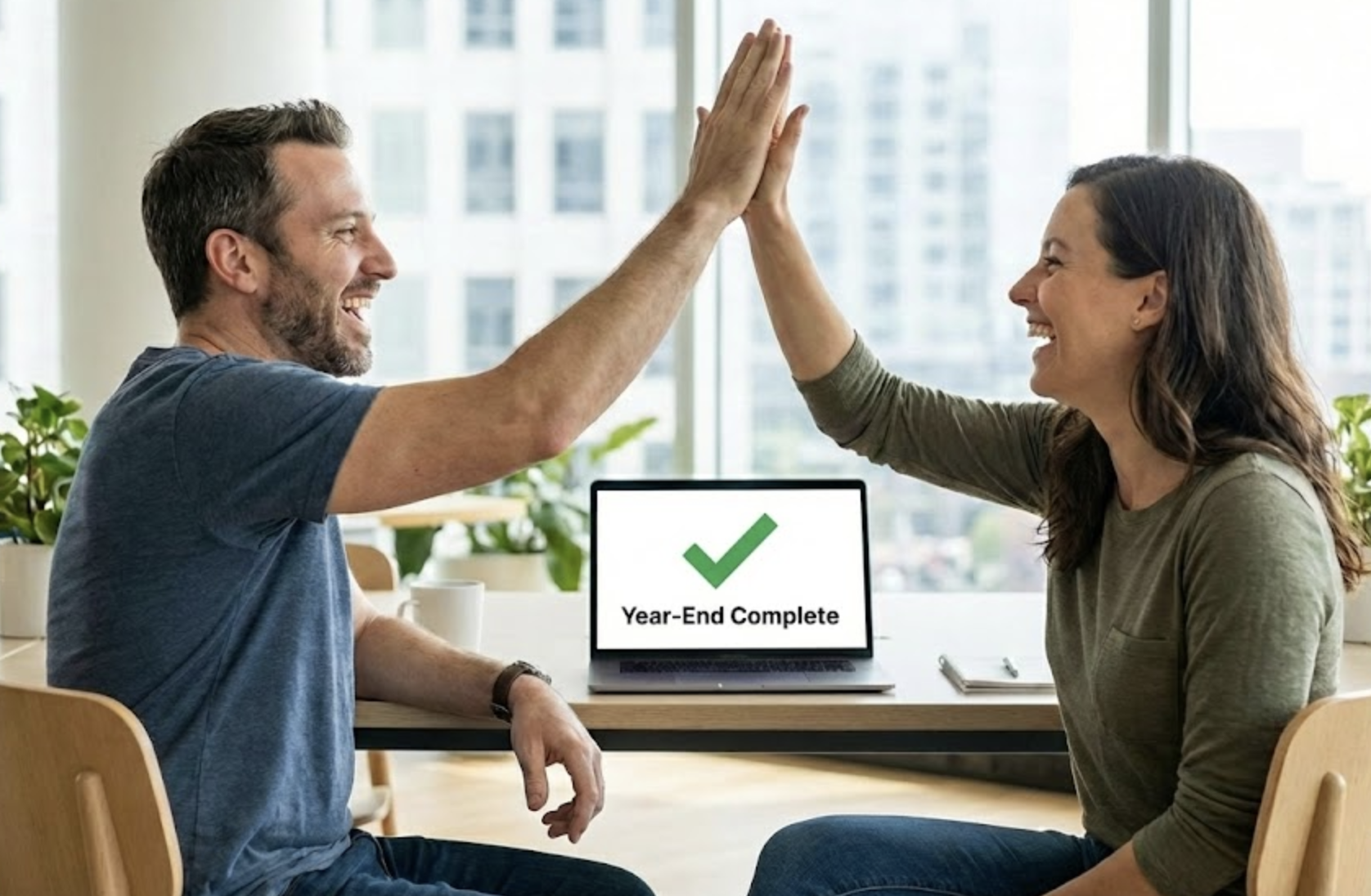 Celebrating a great month end for a Short-Term Rental property management company.