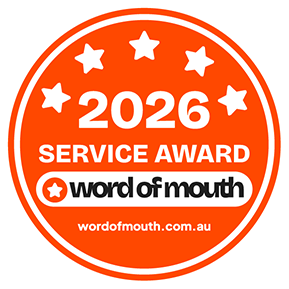 2024 Word of Mouth Service Award Badge