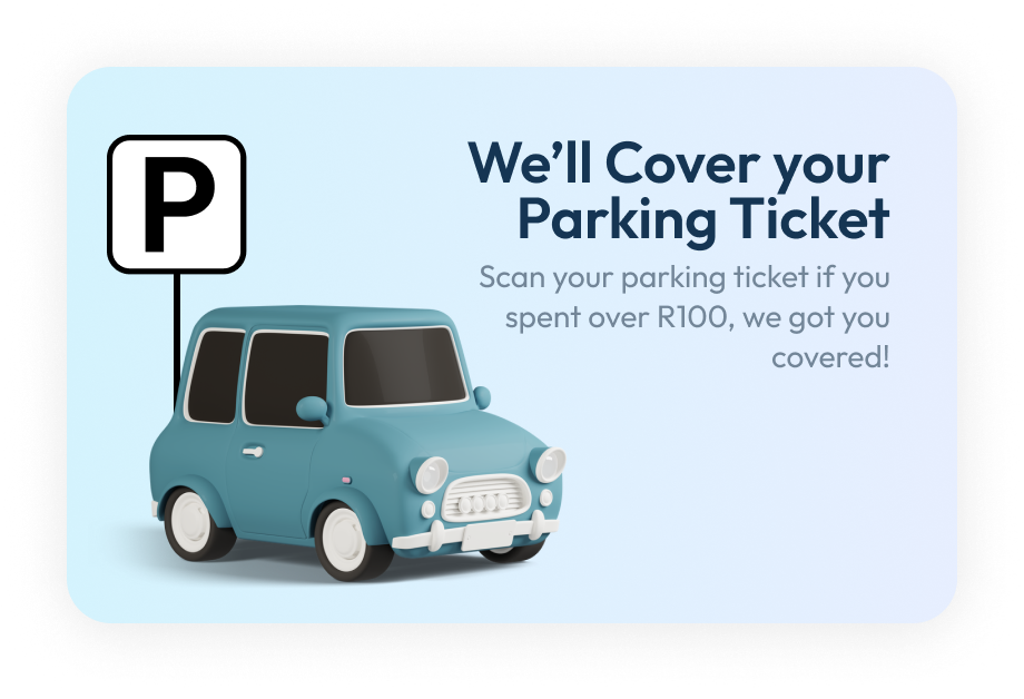 eZAR Slider we pay your parking