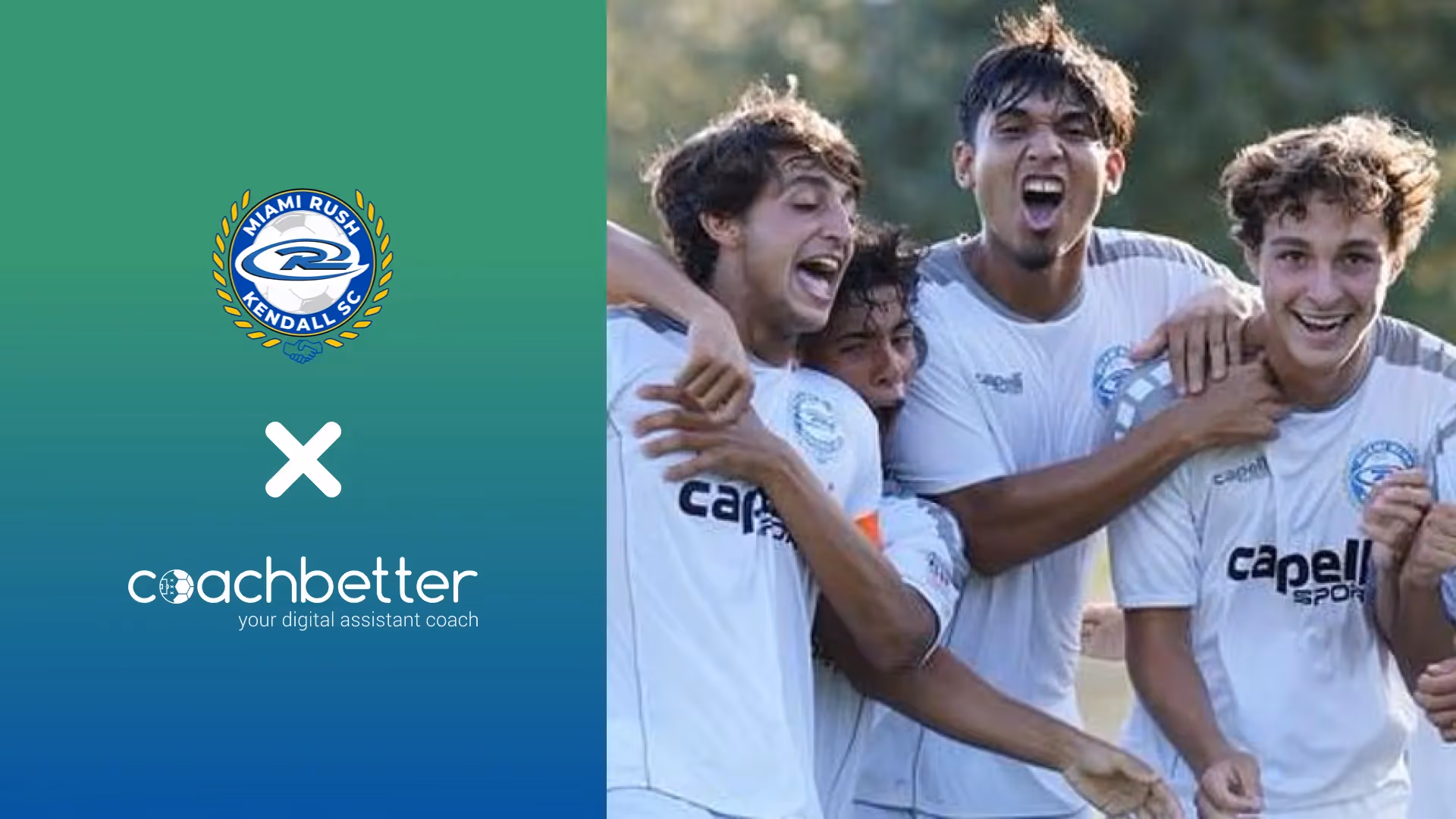 Miami Rush Kendall SC, coachbetter, Press Release, Partnership