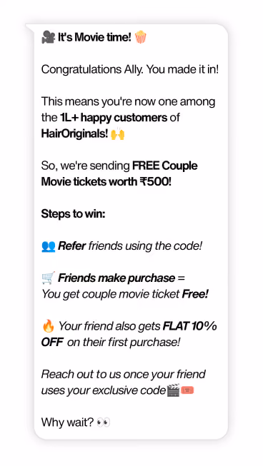 Leverage WhatsApp for Referral Programs