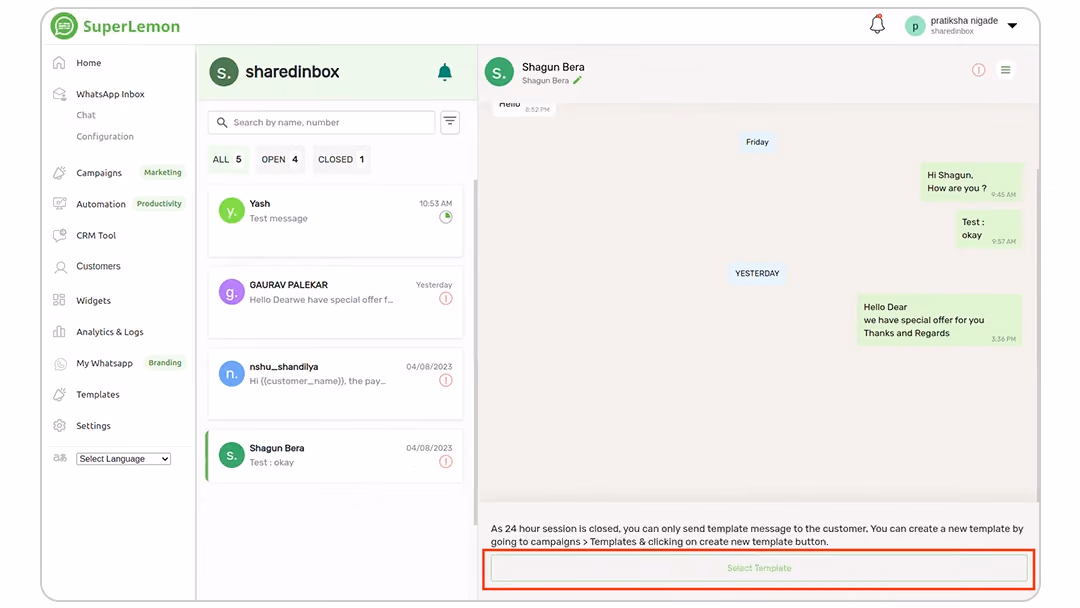 Superlemon Dashboard UI