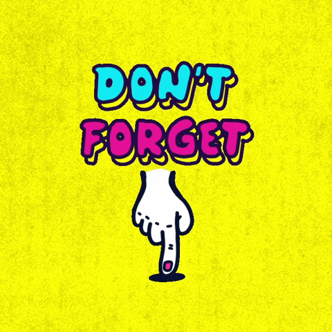 don't forgot gif