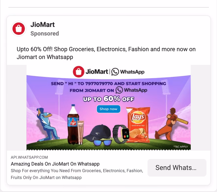 JioMart Ad 
