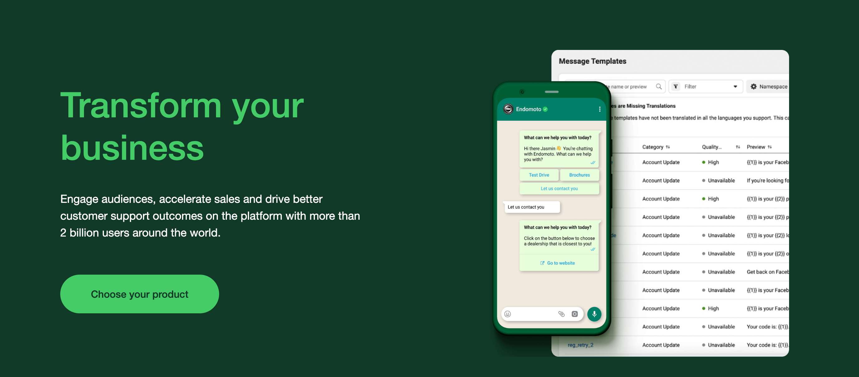 WhatsApp Business App 