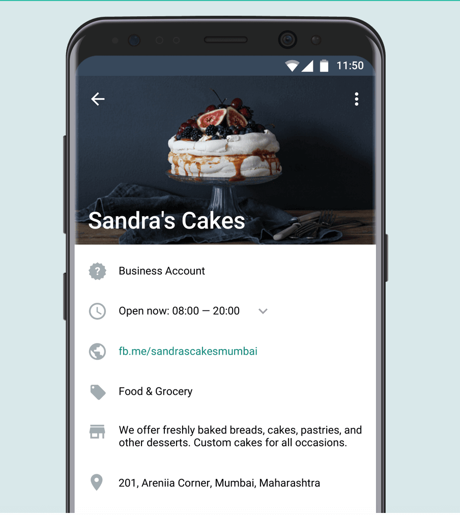 WhatsApp Business Account
