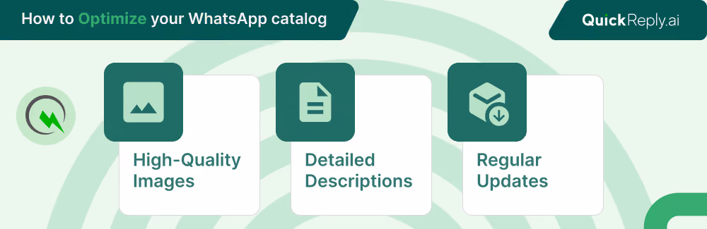 Optimize WhatsApp Catalog