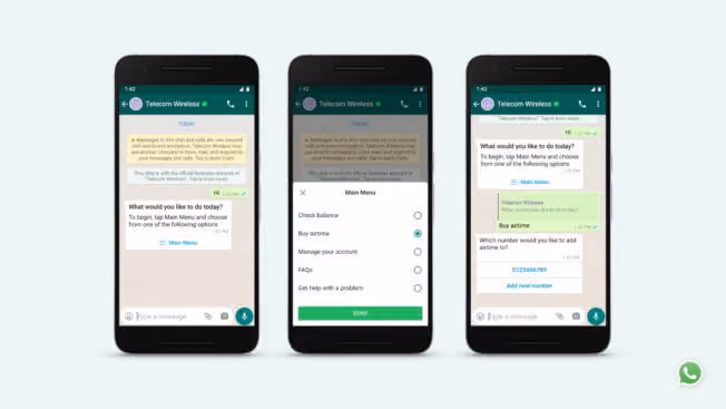 Interactive WhatsApp Message