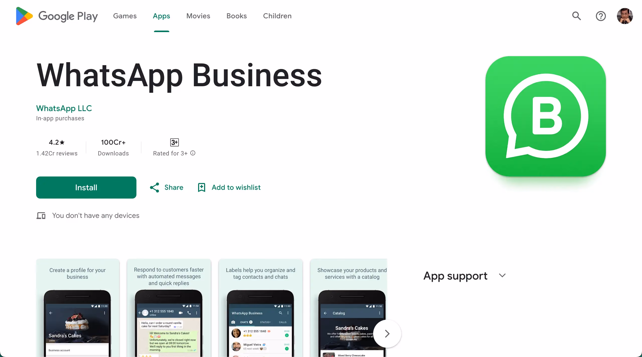 Whatsapp Business App