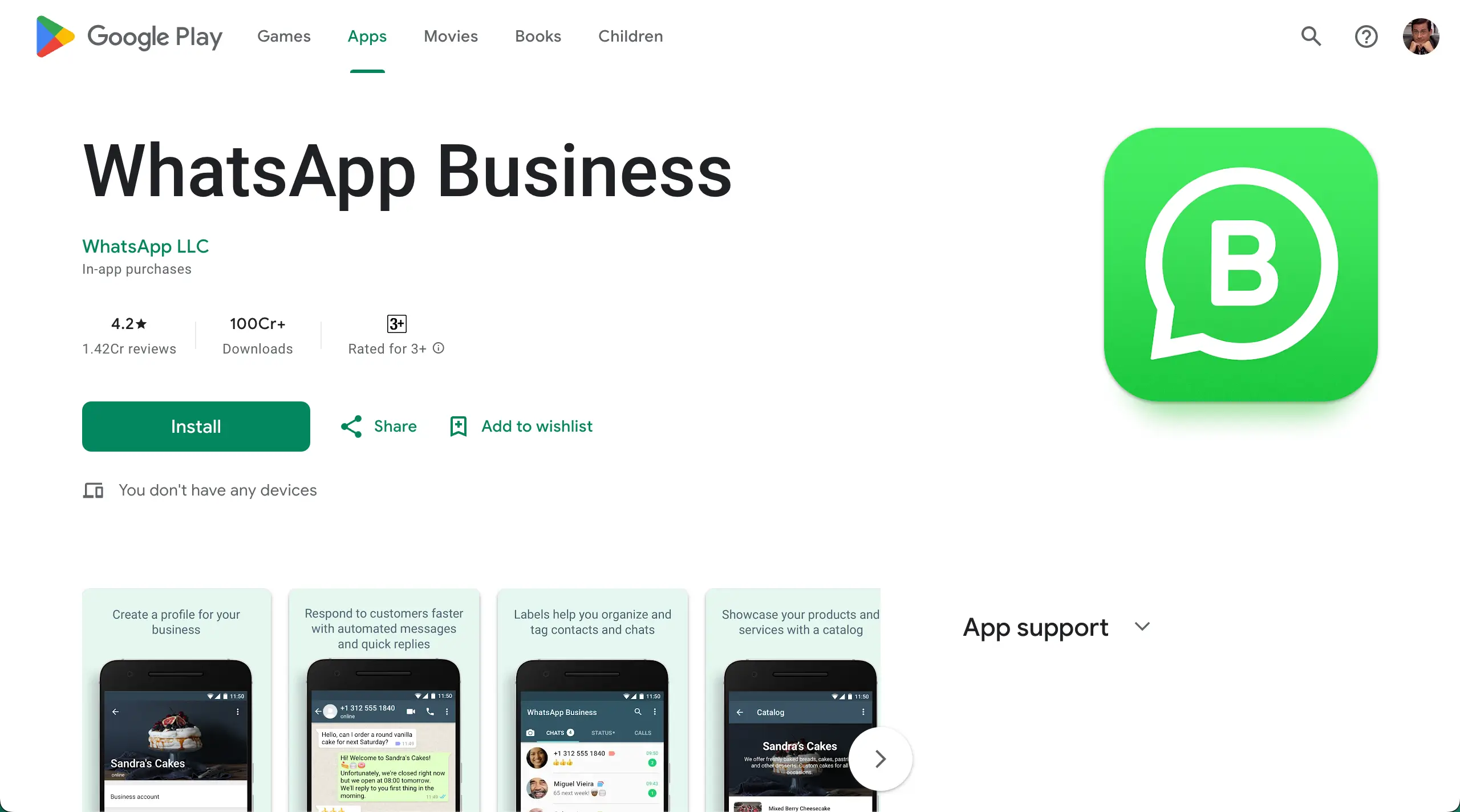 Whatsapp Business App