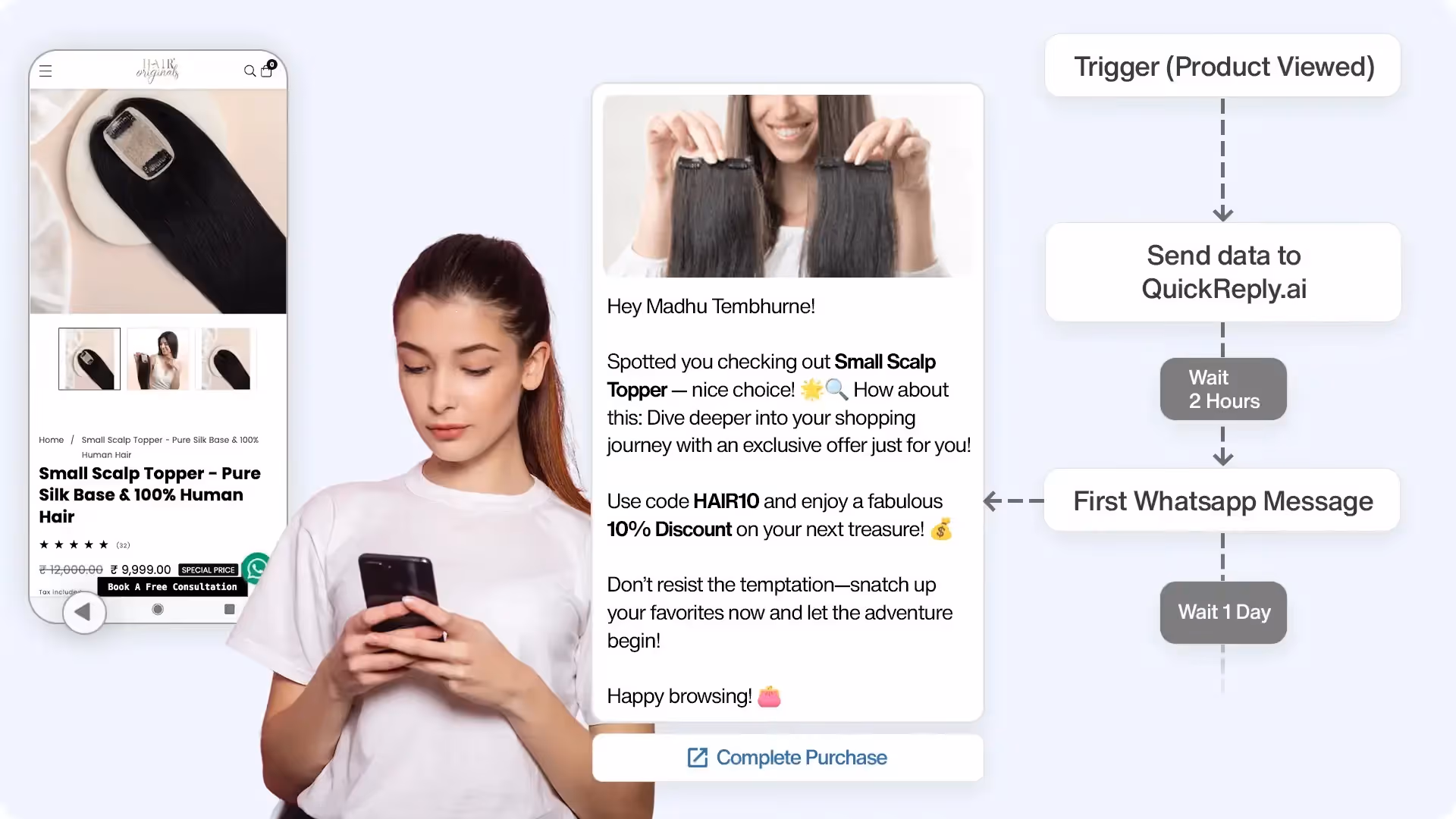 Engage product browsers, not just abandoners