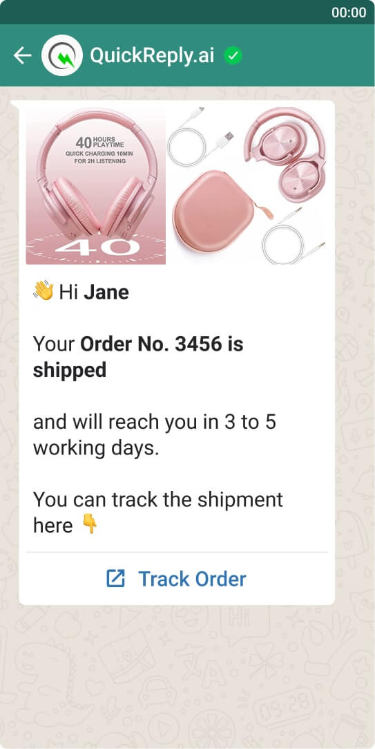 shipping message bfcm