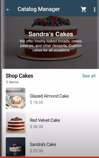 Manage your products in Catalog Manager