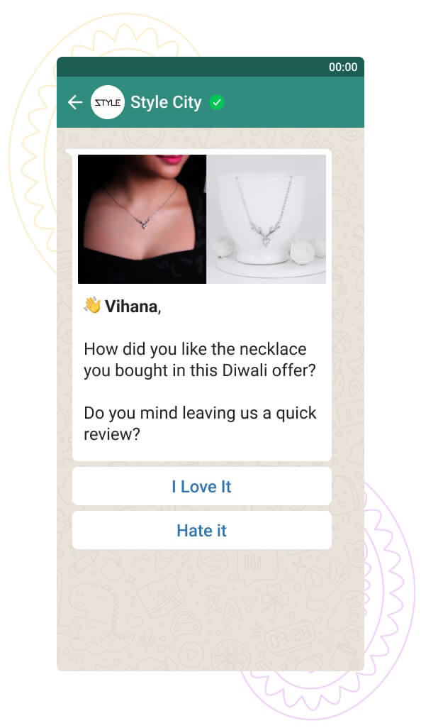 Diwali marketing campaign feedback