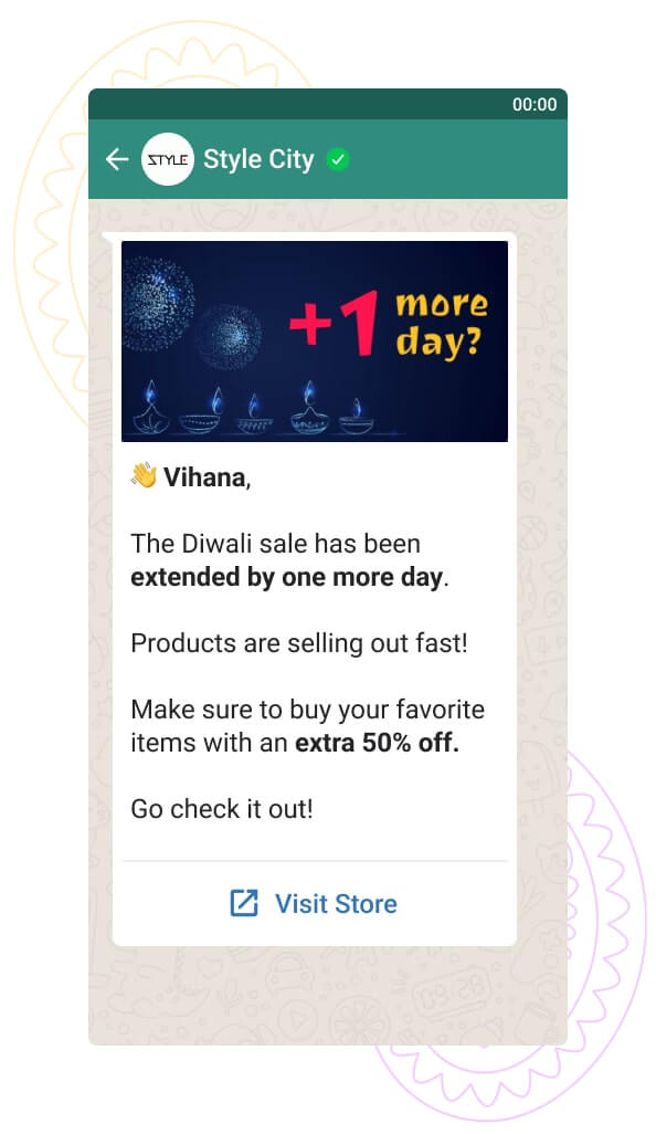 Post Diwali Campaign