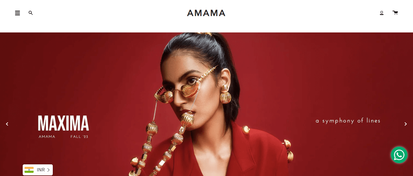 Amama Jewels Website