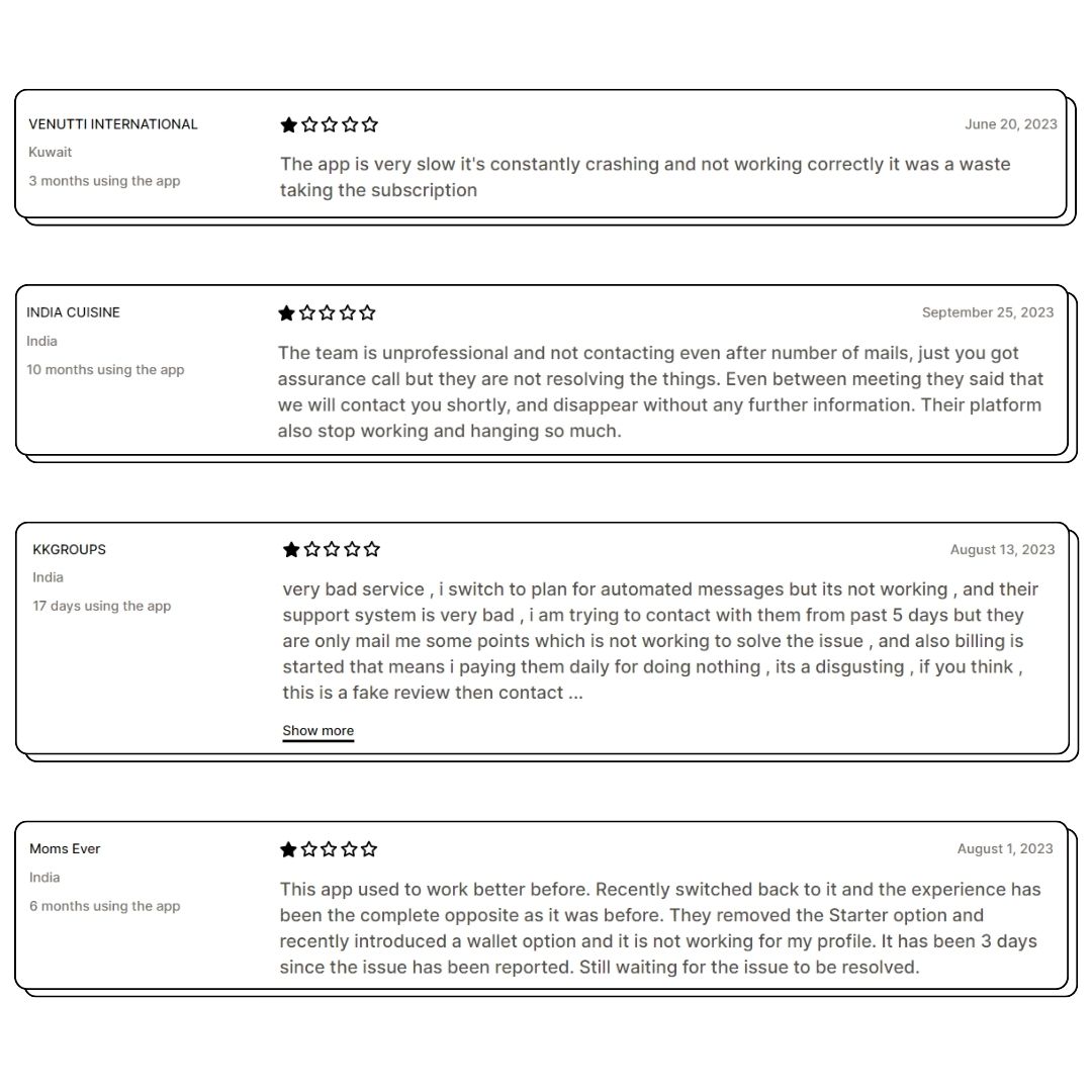 Interakt Shopify Reviews