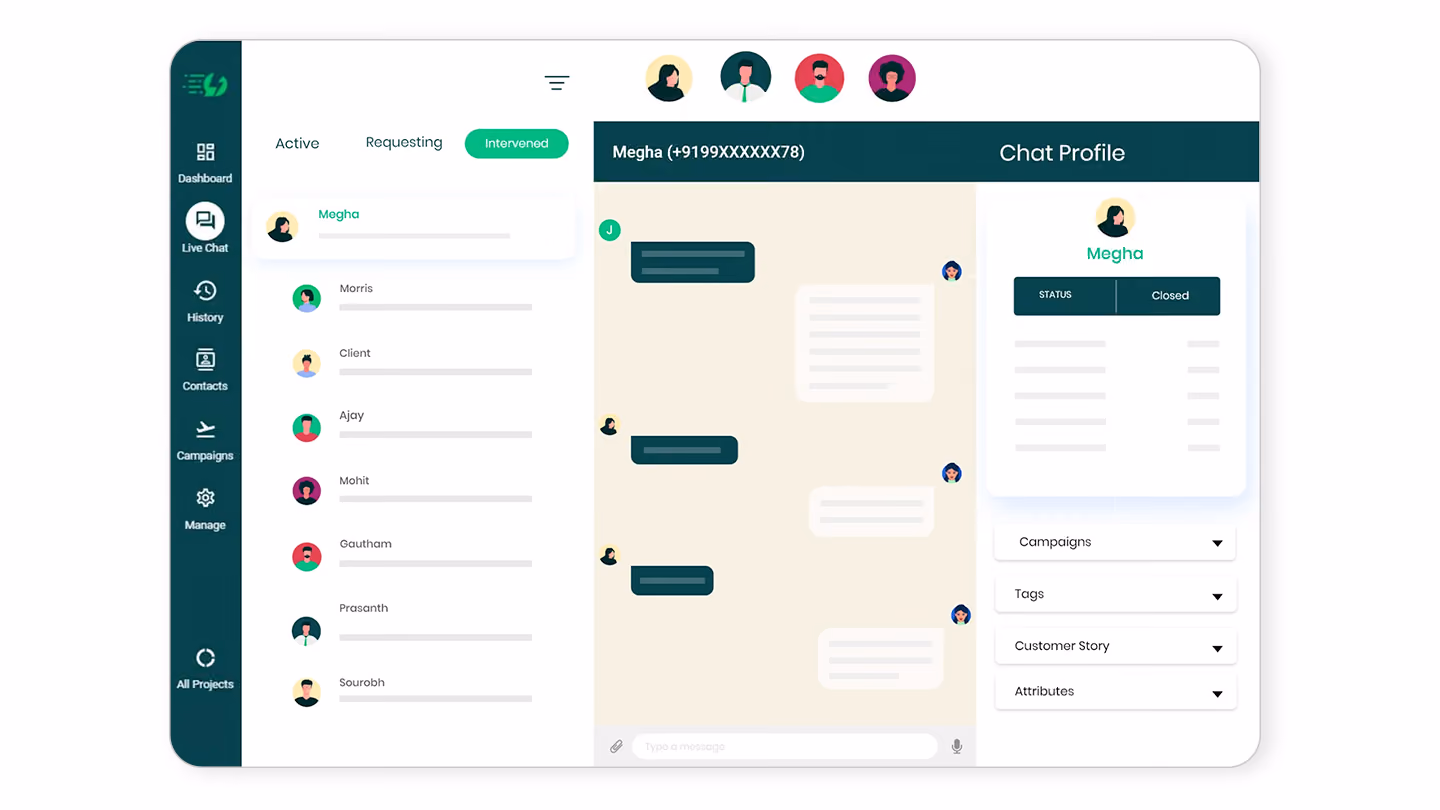 AiSensy Dashboard UI