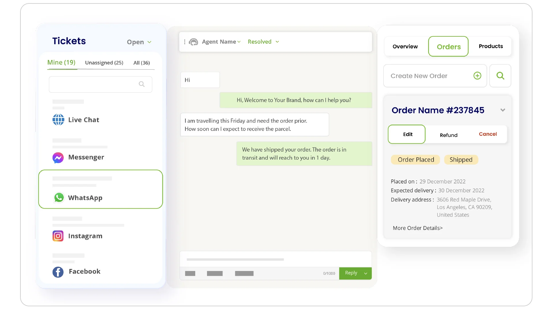Limechat Dashboard UI
