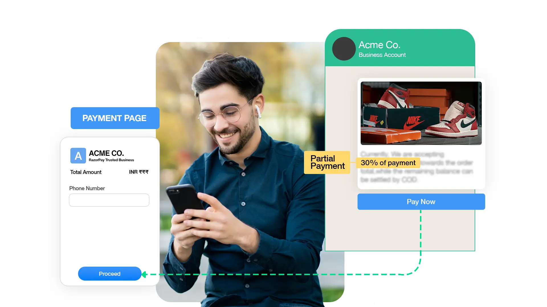 Partial Payment For COD To Prepaid
