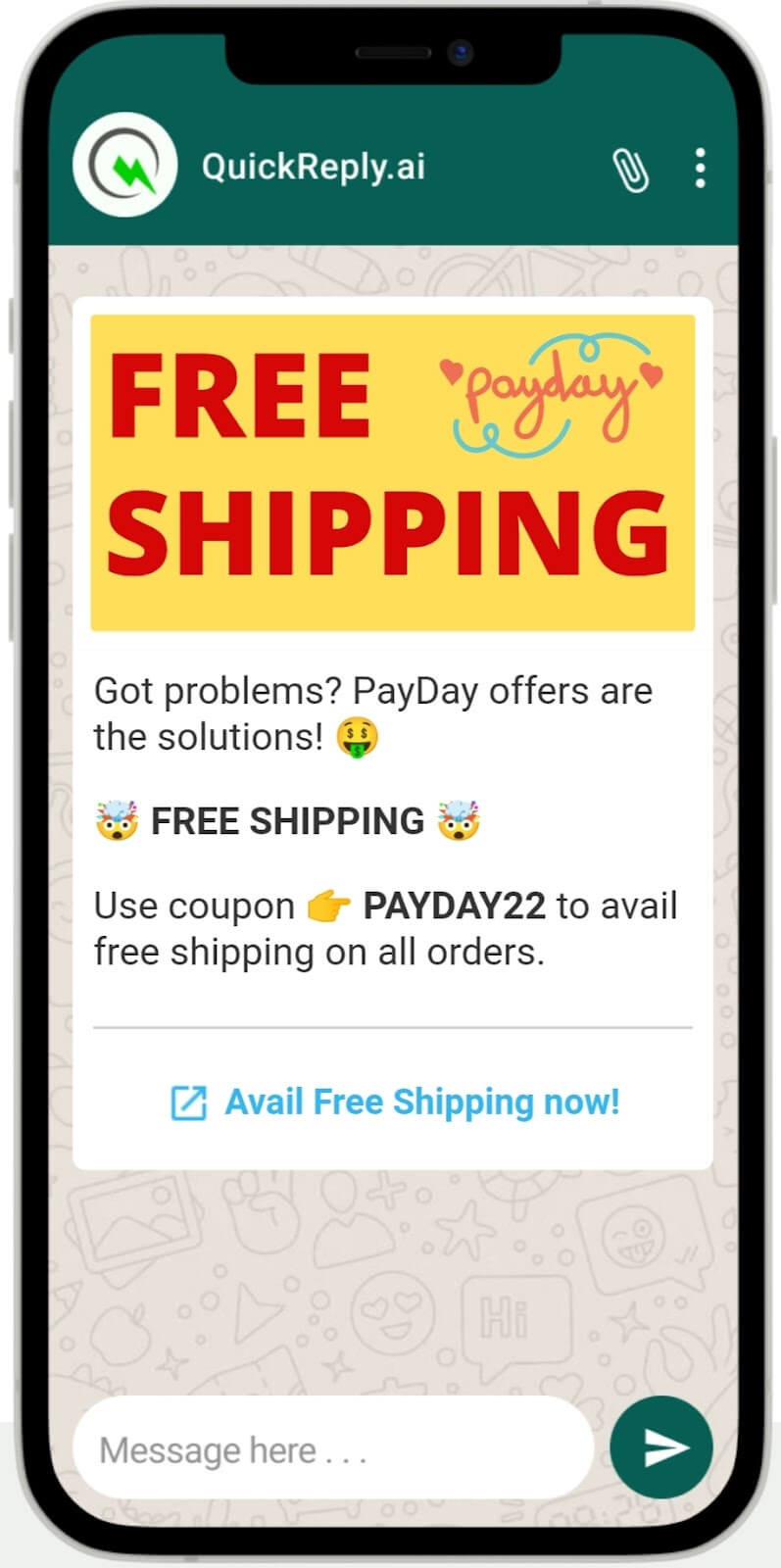 free shipping