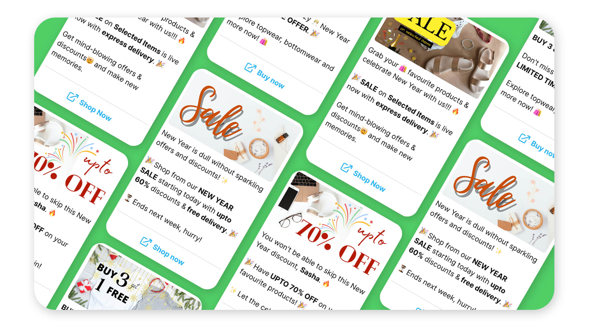QuickReply.ai's whatsapp template library