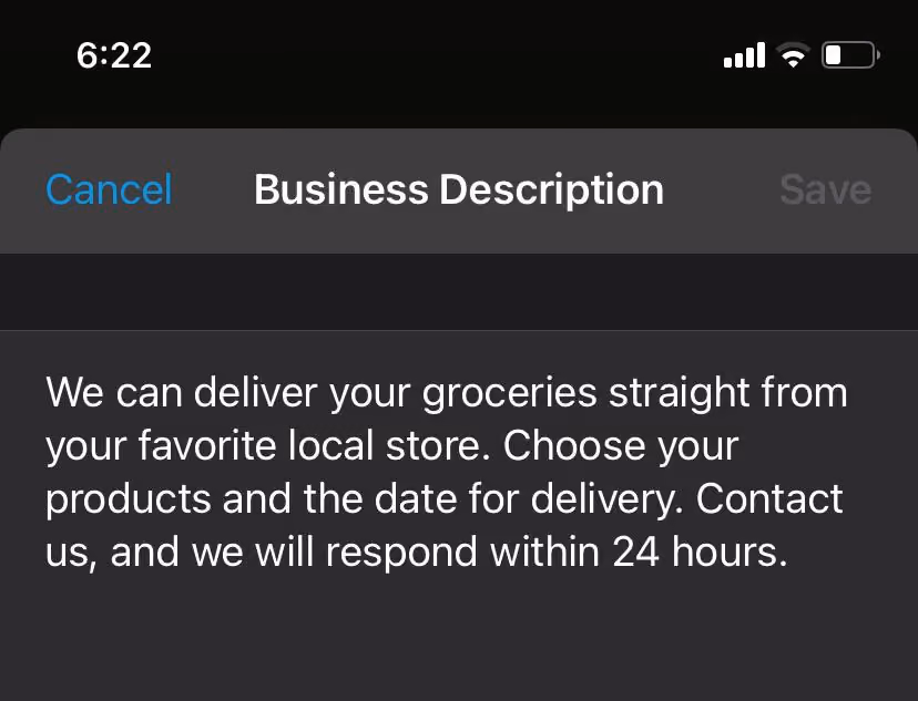 Business Description