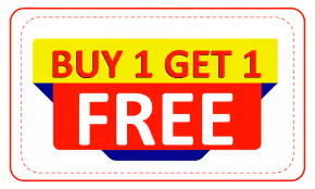 buy 1 get 1 free