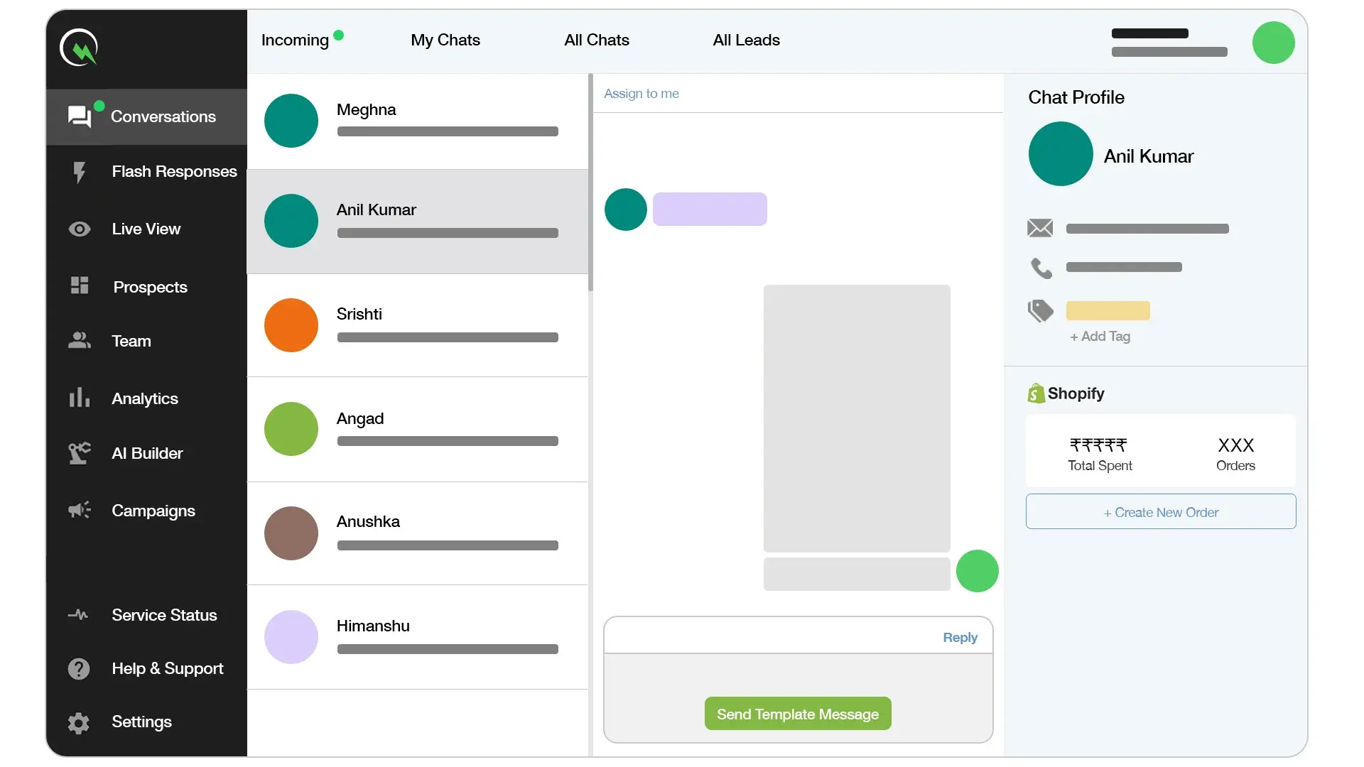 QuickReply.ai User Dashboard