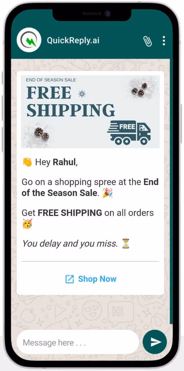 Free Shipping