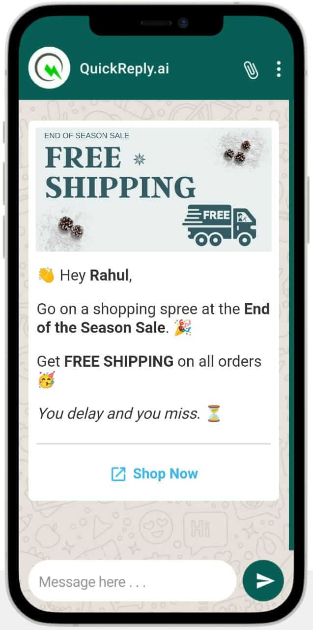 Free Shipping