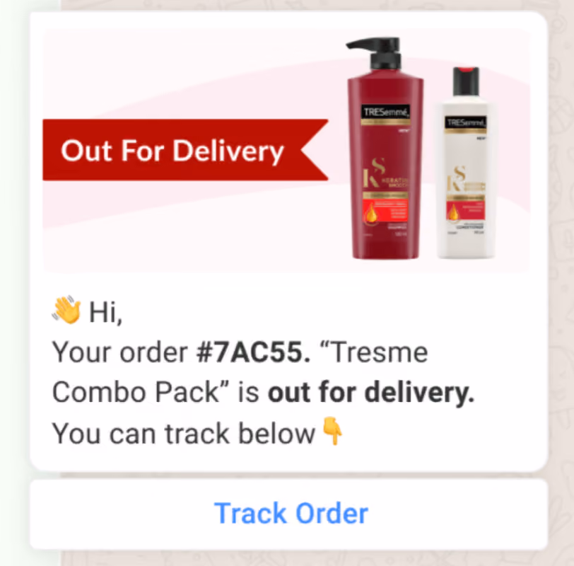 out for delivery