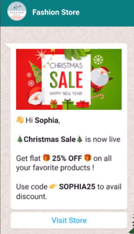 fashion store sale
